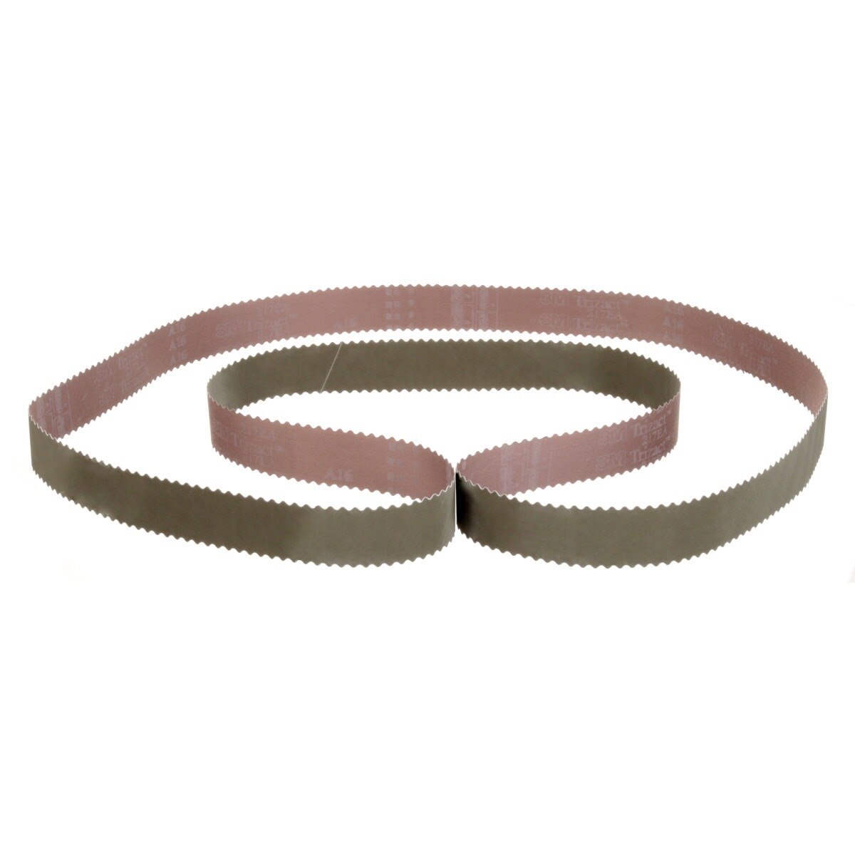 3M 217EA Trizact Cloth Belt, A65 JE-weight, 2-1/4 in x 148 in, Film-lok, Full-flex, Scallop B (7010361275) (50 Pack)