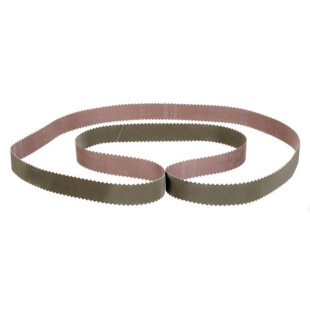 3M 217EA Trizact Cloth Belt, A65 JE-weight, 2-1/4 in x 148 in, Film-lok, Full-flex, Scallop B (7010361275) (50 Pack)