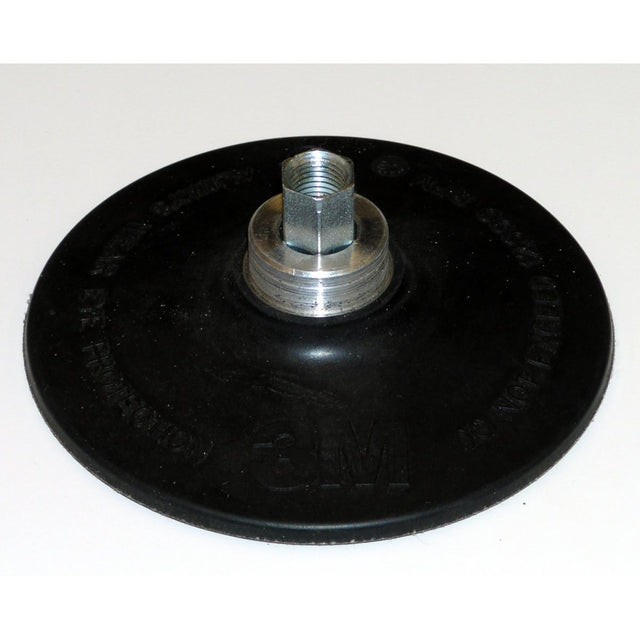 3M 28475 Roloc Disc Pad TR, Extra Hard, Black, 4 in, 3/8 in-24 Internal Thread (7010362517) (5 Pack)