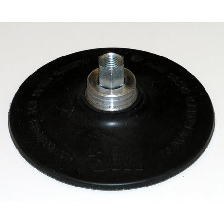 3M 28475 Roloc Disc Pad TR, Extra Hard, Black, 4 in, 3/8 in-24 Internal Thread (7010362517) (5 Pack)