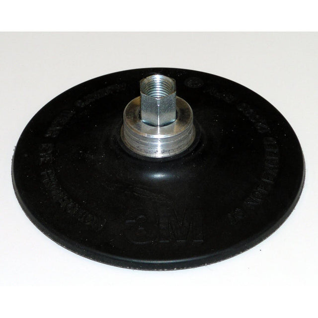 3M 28475 Roloc Disc Pad TR, Extra Hard, Black, 4 in, 3/8 in-24 Internal Thread (7010362517) (5 Pack)