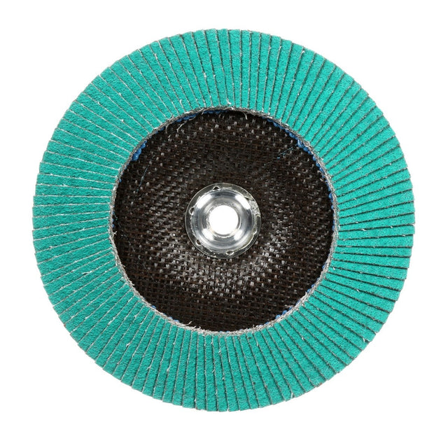 3M 577F Flap Disc, 40, T29 Quick Change, 4-1/2 in x 5/8 in-11 (7010363154) (10 Pack)
