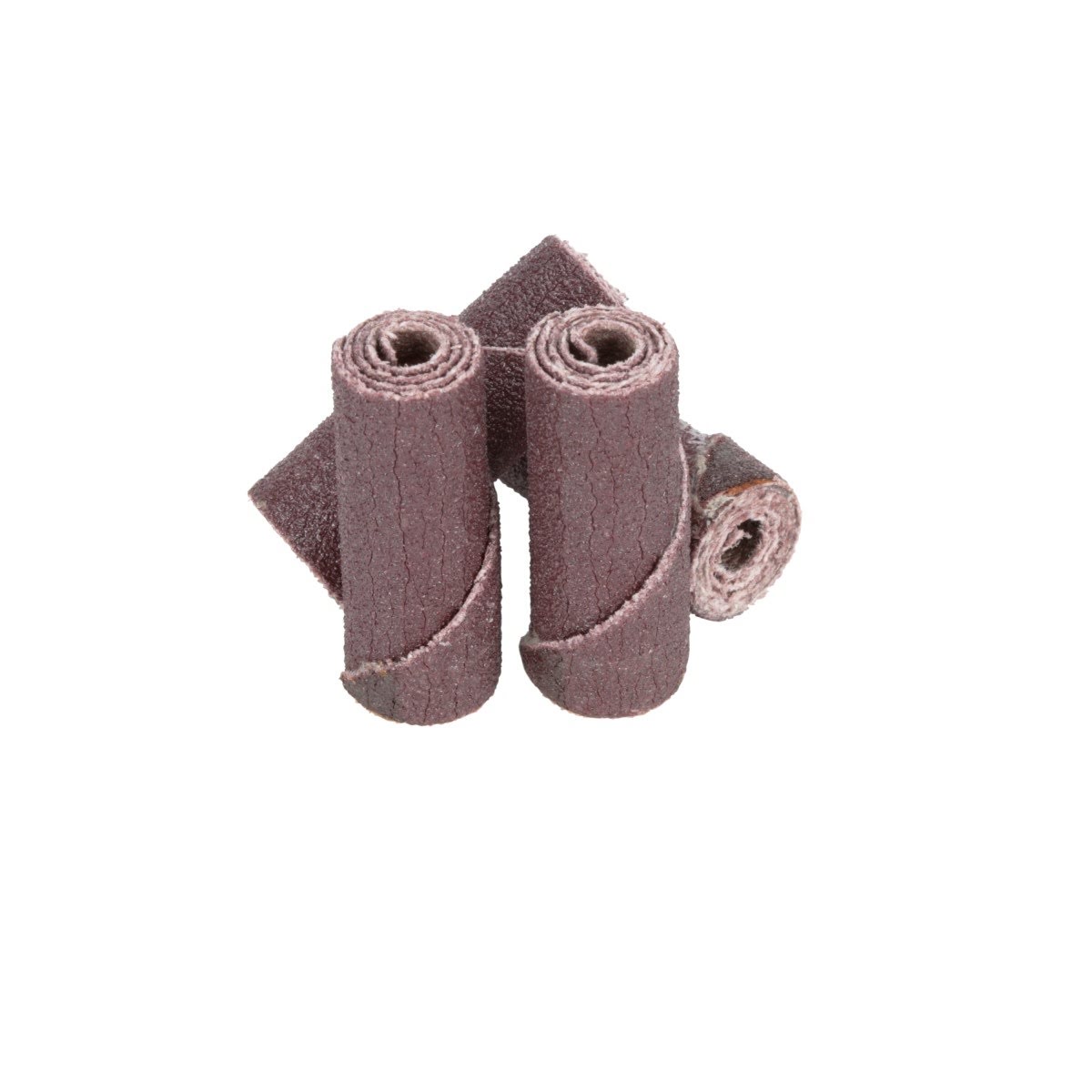 3M 341D Cartridge Roll Straight Aluminum Oxide P120 120 Grit X Weight Cloth Backing Brown 3/8 in x 1 in x 1/8 in (7010363542) (100 Pack) - 4