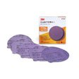 3M 87337 Cubitron II Stikit Film Disc, PSA Multi-Grade 80+ to 220+, Purple, 5 in x NH, 3 mil (7010363665) (300 Pack)