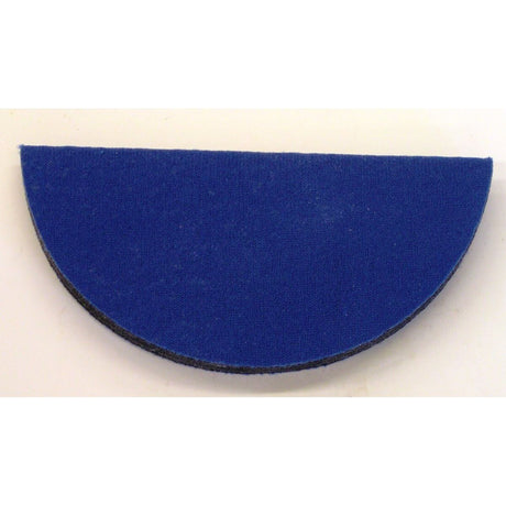 3M Stikit Disc Hand Pad, PSA, Medium Density, Black Blue, Half Round, 5 in x 3/8 in (06624) (7010364119) (20 Pack)