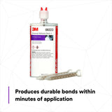 3M Universal Adhesive Black-3 Two-Part Urethane High Viscosity Gap Filling 200 mL Cartridge (08223) (7010364210) (6 Pack) - 4