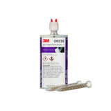 3M Semi-Rigid Parts Repair 1 Two-Part Urethane Plastic Repair Adhesive, Black, 200 mL Cartridge (08235) (7010364211) (6 Pack)