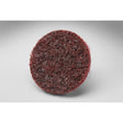 3M SC-DS Scotch-Brite Roloc Surface Conditioning Disc, Aluminum Oxide Medium, TS, 1-1/2 in, Maroon (7010364509) (200 Pack)