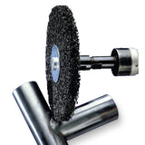 3M 00950 CS-DC Scotch-Brite Clean and Strip Disc, SiC Extra Coarse, Black, 6 in x 7/8 in (7010364779) (15 Pack) - 2