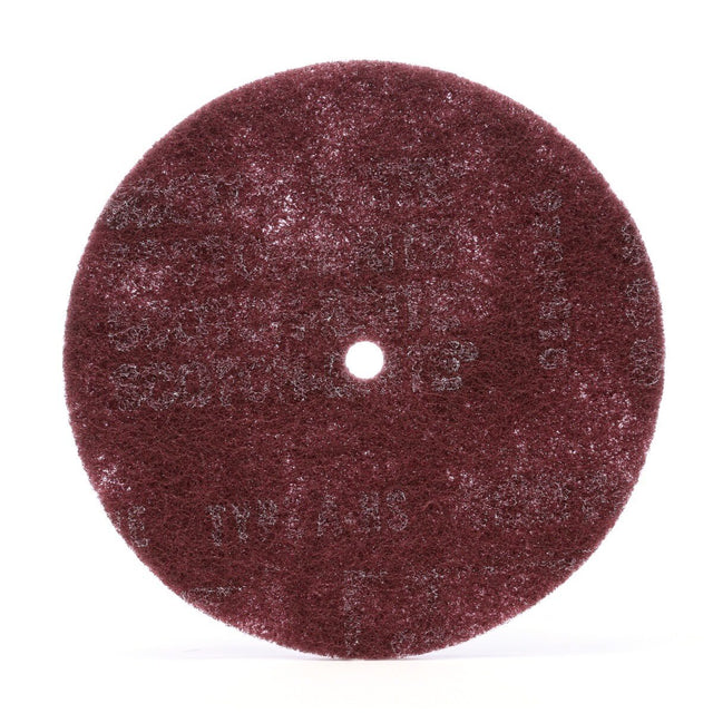3M HS-DC Scotch-Brite High Strength Disc, A/O Very Fine, 8 in x 1/2 in (7010365092) (50 Pack)