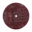 3M HS-DC Scotch-Brite High Strength Disc, A/O Medium, Maroon, 12 in x 7/8 in (7010365095) (25 Pack)