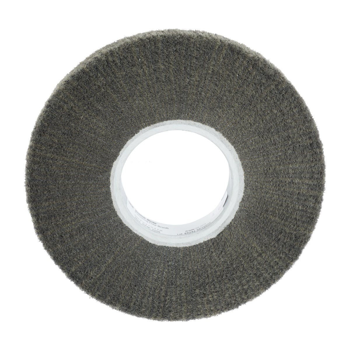 3M CF-FB Scotch-Brite Finishing Flap Brush, 8 in x 2 in x 3 in, 5S VFN, Gray, Very Fine, Center Hole (7010365596) (2 Pack)