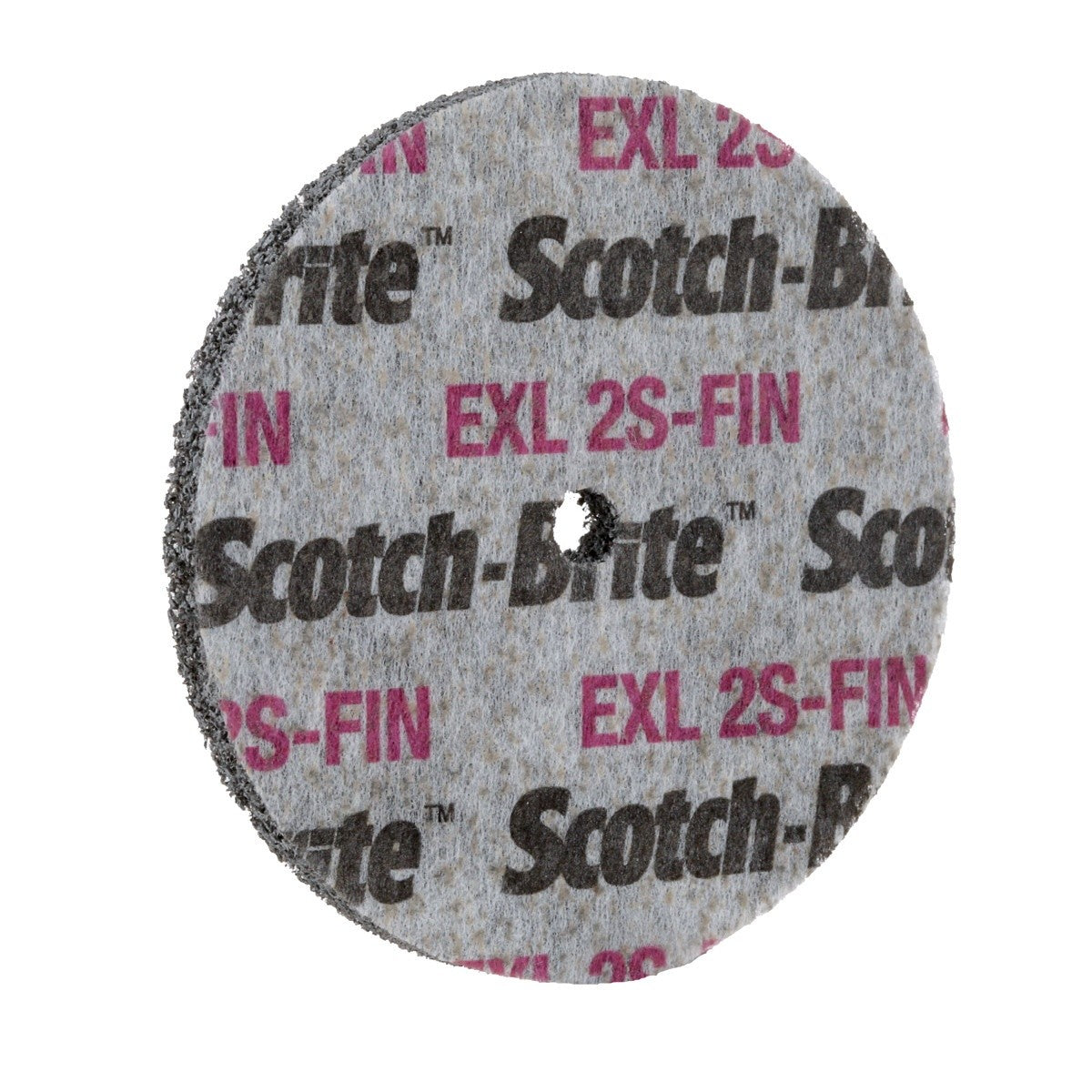 3M XL-UW Scotch-Brite EXL Unitized Wheel, SiC Fine, Gray, 3 in x 1 in x 3/8 in (7010366605) (10 Pack) - 4