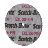 3M XL-UW Scotch-Brite EXL Unitized Wheel, SiC Fine, Gray, 3 in x 1 in x 3/8 in (7010366605) (10 Pack) - 5