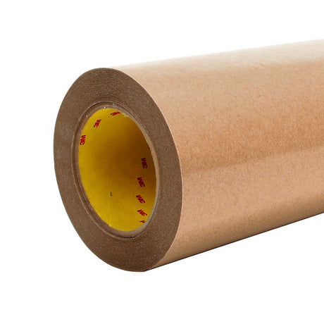 3M 7010369065 Adhesive Transfer Tape 465, Clear, 18 in x 60 yd, 2 mil