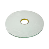 3M 4004 Double Coated Urethane Foam Tape, Off White, 1/4 in x 18 yd, 250 mil (7010369073) (36 Pack)
