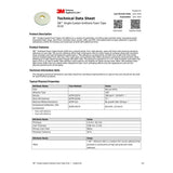 3M 7010369076 Tape, 3/4 in x 36 yd 62.0 mil, 4116, Natural (12 Pack) - 2