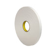 3M 4104 Urethane Foam Tape, Natural, 2 in x 18 yd, 250 mil (7010373248) (6 Pack)