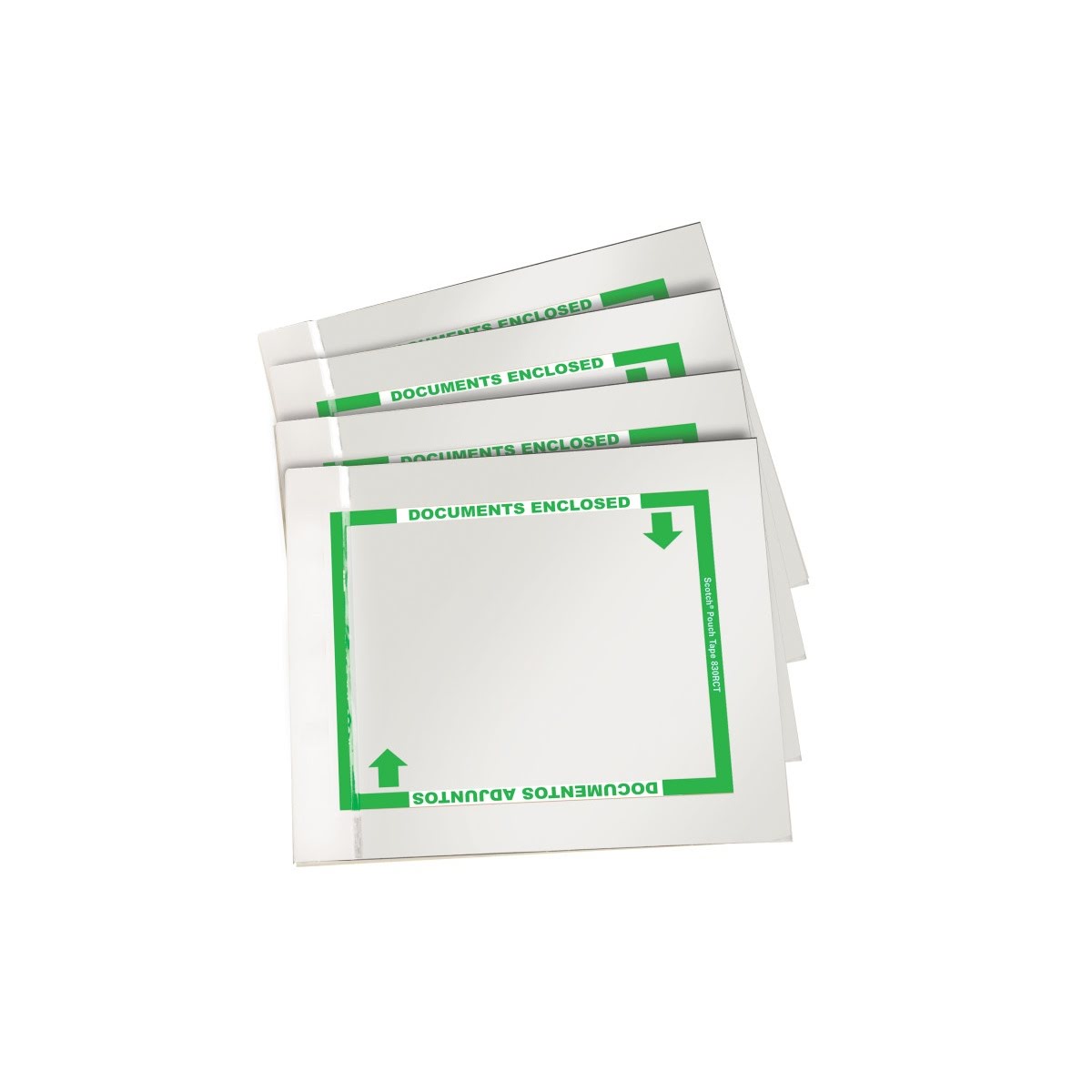 3M NP9 Non-Printed Packing List Envelope, Clear Top-Loaded Polyethylene, 7 in x 6 in (7010373283) (1000 Pack) - 5