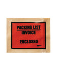 3M F1 Full Print Packing List Envelope, Transparent Polyethylene, Side Loading, Peel and Stick, 4-1/2 in x 5-1/2 in (7010373284) (1000 Pack)