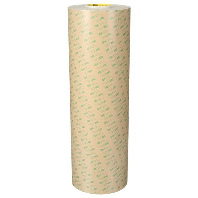 3M 467MP Adhesive Transfer Tape, Clear, 27 in x 180 yd, 2 mil (7010373430)