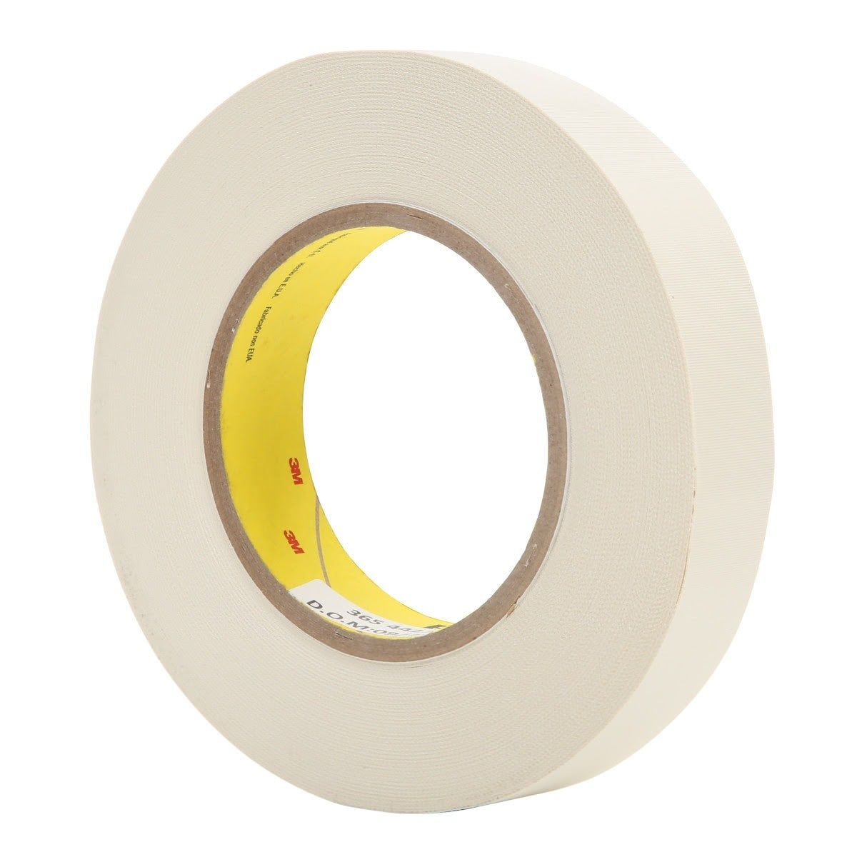 3M 365 Thermosetable Glass Cloth Tape, White, 1 1/2 in x 60 yd, 8.3 mil (7010373816) (24 Pack) - 2