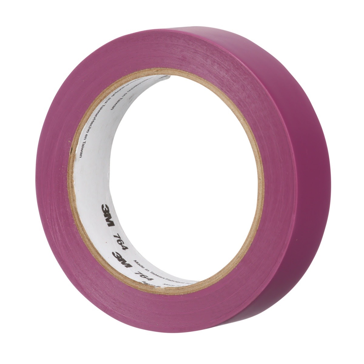 3M 764 General Purpose Vinyl Tape, Purple, 1 in x 36 yd, 5 mil, Individually Wrapped Conveniently Packaged (7010373995) (1620Pack) - 2