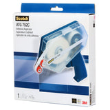 3M ATG 752C Scotch Adhesive Applicator for 1/2 in and 3/4 in Wide Rolls, Blue (752C) (7010374918) (6 Pack) - 6