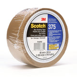 3M 375 Scotch Box Sealing Tape, High Performance, Tan, 48 mm x 50 m (7010374960) (36 Pack) - 4
