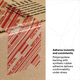 3M 3779 Scotch Security Message Box Sealing Tape, Clear, 48 mm x 100 m (68775) (7010374964) (36 Pack) - 4