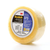 3M 373 Scotch Box Sealing Tape, Clear, 48 mm x 100 m, Individually Wrapped Conveniently Packaged (7010374966) (36 Pack) - 3