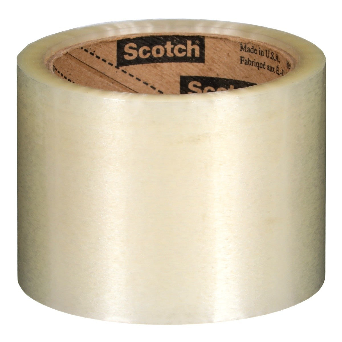 3M 371 Scotch Box Sealing Tape, Clear, 72 mm x 50 m (7010374972) (24 Pack)