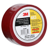 3M 483 Polyethylene Tape, Red, 2 in x 36 yd, 5.0 mil, Individually Wrapped Conveniently Packaged (7010375084) (24 Pack) - 4
