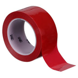 3M 483 Polyethylene Tape, Red, 2 in x 36 yd, 5.0 mil, Individually Wrapped Conveniently Packaged (7010375084) (24 Pack) - 7