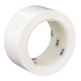 3M 483 Polyethylene Tape, White, 2 in x 36 yd, 5.0 mil (7010375090) (24 Pack)