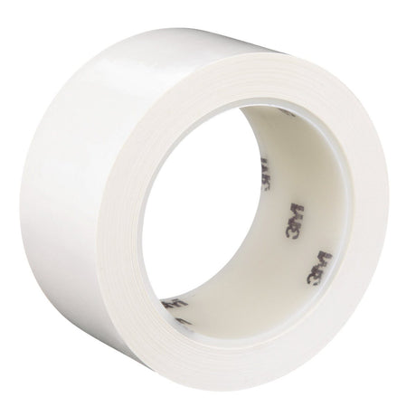 3M 483 Polyethylene Tape, White, 2 in x 36 yd, 5.0 mil (7010375090) (24 Pack)