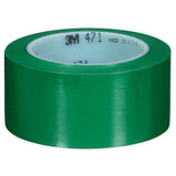 3M 7010375094 Vinyl Tape 471, 3 in x 36 yd, Green, Green Floor Tape, Paint Alternative for Floor Marking, Social Distancing, Color Coding, Safety Marking