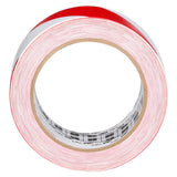 3M Safety Stripe Vinyl Tape, Red White, 2 in x 36 yd, 5 mil (767) (7010375766) (12 Pack) - 4