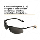 3M 11798-00000-20 Virtua Sport CCS Protective Eyewear Corded Control System, Gray Anti-Fog Lens (7010384246) (20 Pack) - 4