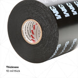 3M 50P-4X100FT-K Vinyl Corrosion Protection Tape 50, Printed, Black, 4 in x 100 ft (7010397563) (12 Pack) - 4