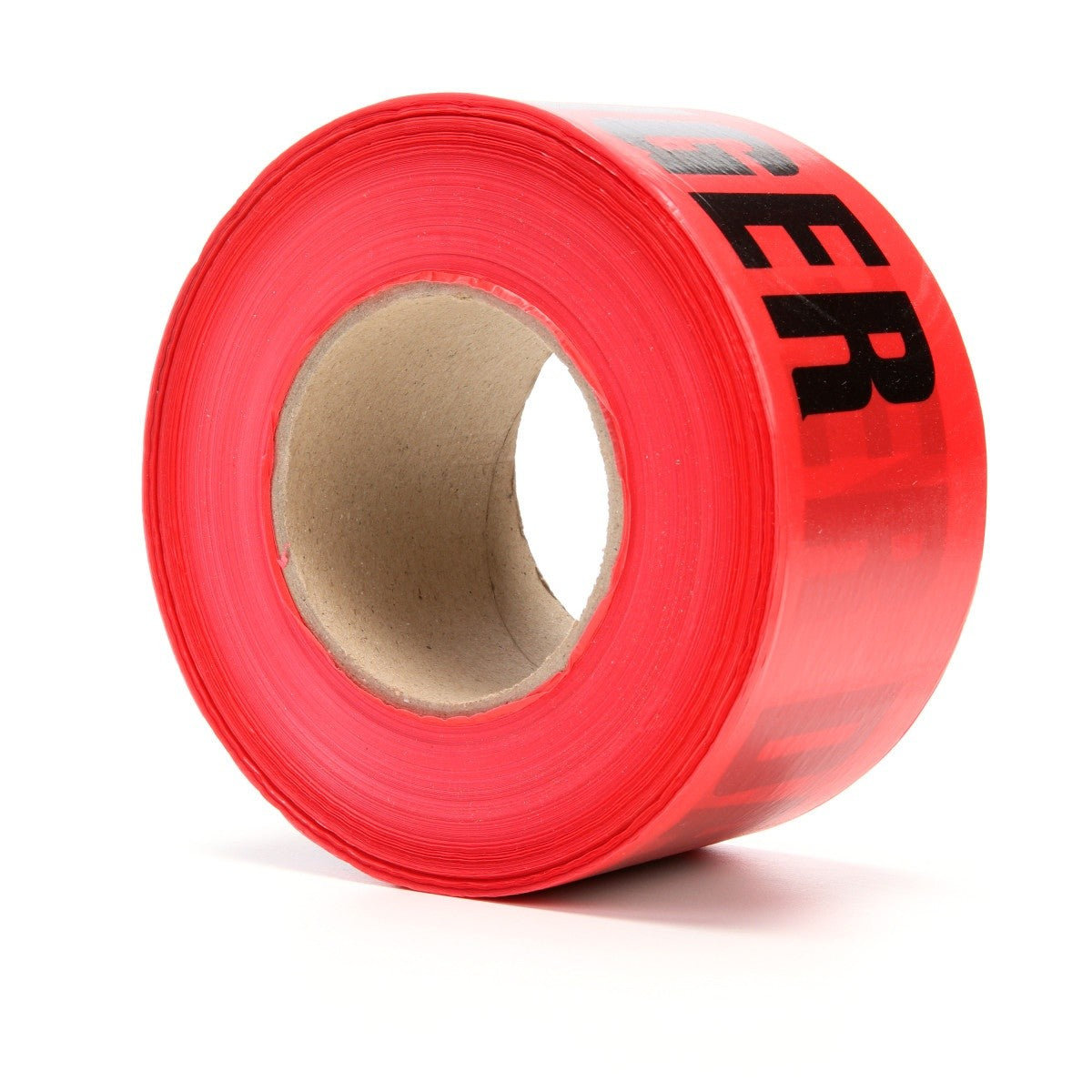 3M 357-R-3X1000FT Scotch Barricade Tape 357, Danger, 3 in x 1000 ft, Red (7010397987) (8 Pack)