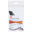 3M FP-301-1/16-6"-Black Heat Shrink Thin-Wall Tubing, 6 in Length (7010398999) (100 Pack)