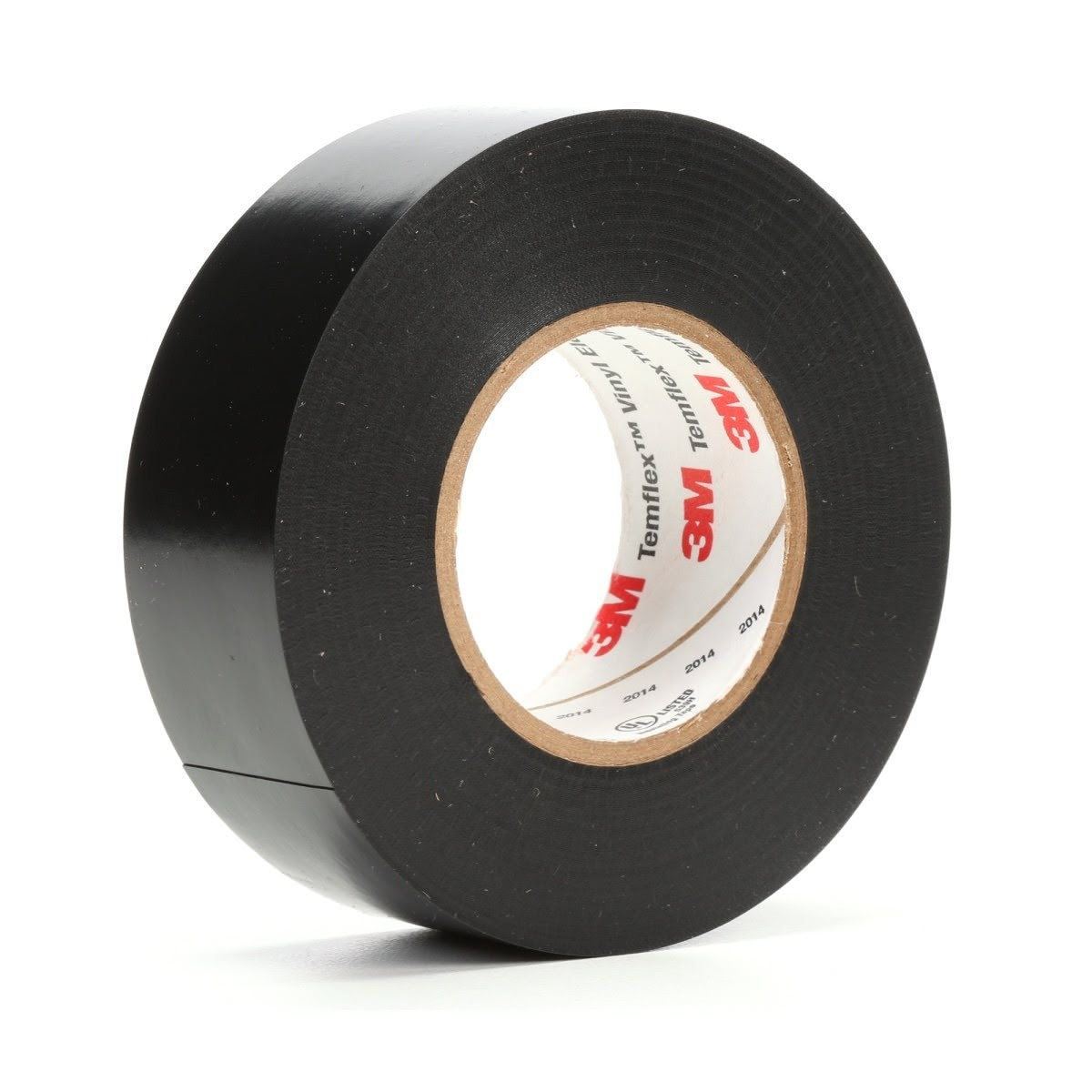 3M 1700-2X36YD-K Temflex Vinyl Electrical Tape 1700, 7 mil, Black, 2 in x 36 yd (7010399125) (25 Pack) - 3