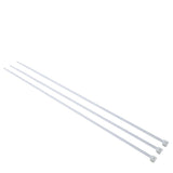 3M CT24NT175-L Cable Tie, Standard Nylon 6/6, 24 in, 175 lb, Clear (7010400117) (500 Pack) - 2