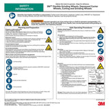 3M 7010412150 Silver Depressed Center Grinding Wheel, 87448, 36+, T27 Quick Change, 7 in x 1/4 in x 5/8 in-11 (10 Pack) - 7