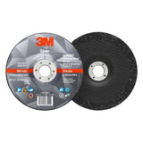 3M 7010414997 Silver Depressed Center Grinding Wheel 87450 36+ T27 6 in x 1/4 in x 7/8 in (10 Pack)