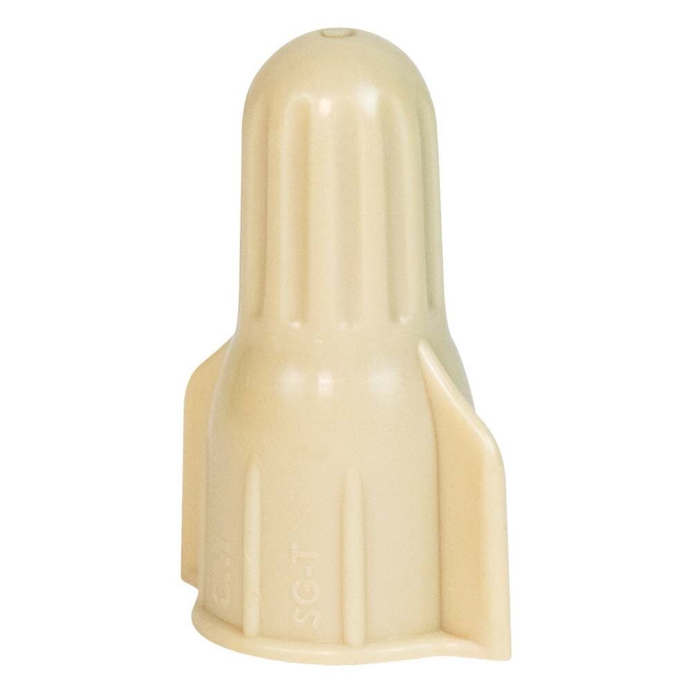3M SG-T KEG Secure Grip Wire Connector, Steel Spring Connectors, 22-8 AWG, Straight Wing Design, Tan SG-T, Keg of (7010530142) (20000 Pack)