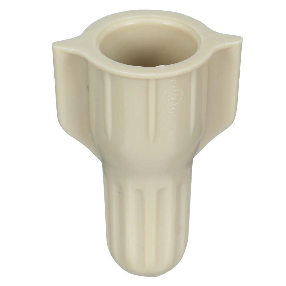 3M SG-T KEG Secure Grip Wire Connector, Steel Spring Connectors, 22-8 AWG, Straight Wing Design, Tan SG-T, Keg of (7010530142) (20000 Pack) - 3