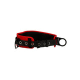 3M 1091013 PROTECTA Tongue Buckle Positioning Belt with Hip Pad, 2 Side D-Rings, Red, Small (7012815160) - 4