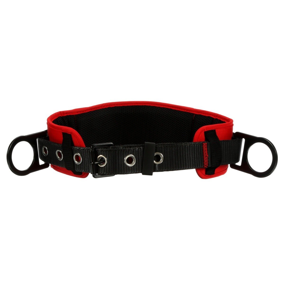 3M 1091014 PROTECTA Tongue Buckle Positioning Belt with Hip Pad, Red, Medium Large (7012815161)